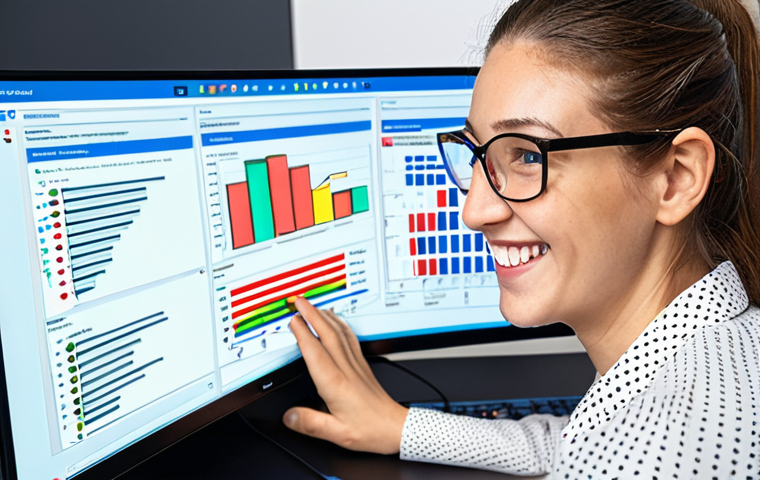 **

A data analyst working at a bright computer screen with charts and graphs related to social policy visible. The analyst is smiling and engaged in their work. Keywords: data analysis, public policy, career change, data science.

**