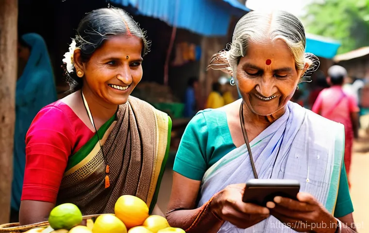 공공정책 실무 사례 - Image Prompt 1: Digital Empowerment in Rural India**